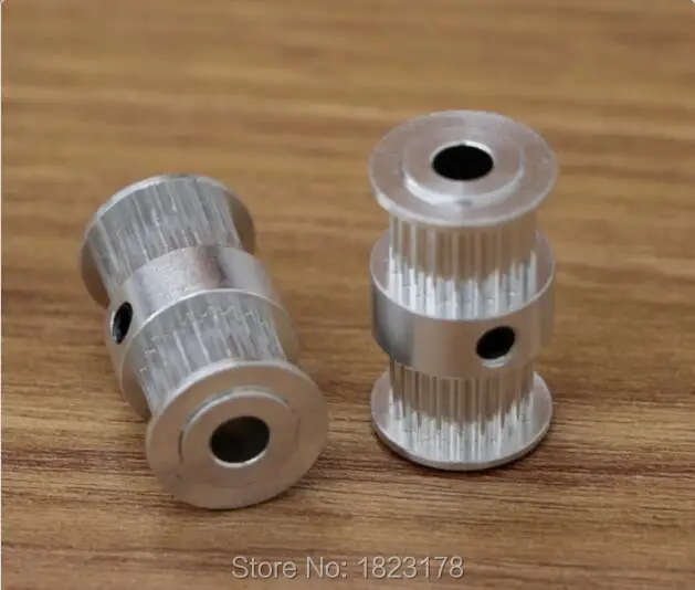 

High Quality GT2 20 teeth pulley type double head bore 5mm/8mm for belt width 6mm timing pulley For 3D printer