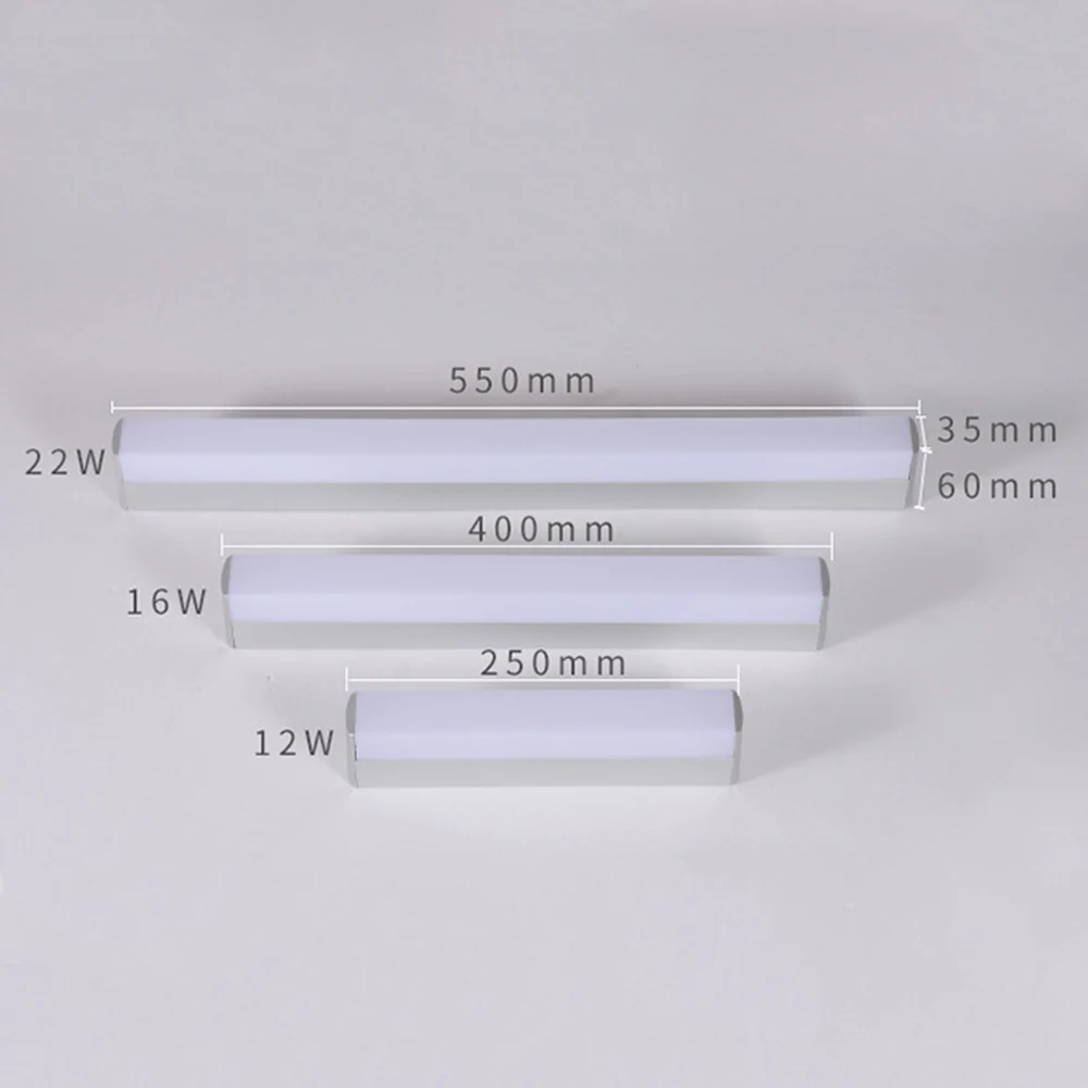 Wall Lamp Kitchen Super Bright 12W 16W 22W Long Strips LED Mirror Light fixture staircase Indoor De - 33011745125