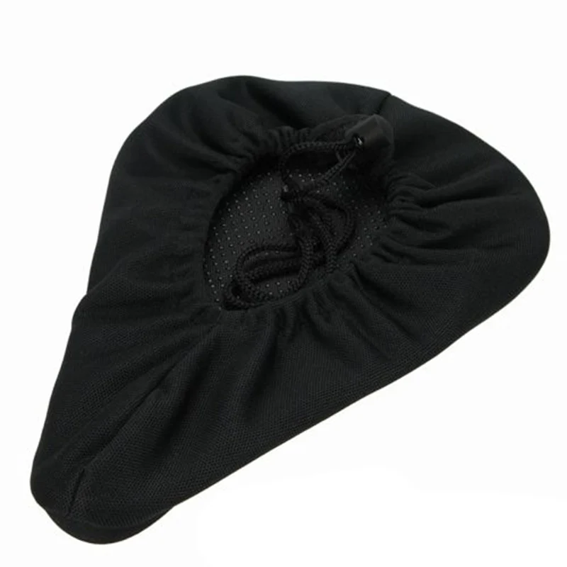 Mountain Bike Bicycle Saddle Cover Comfort Seat Saddle Soft Cover Bicycle Cycling Accessories Black