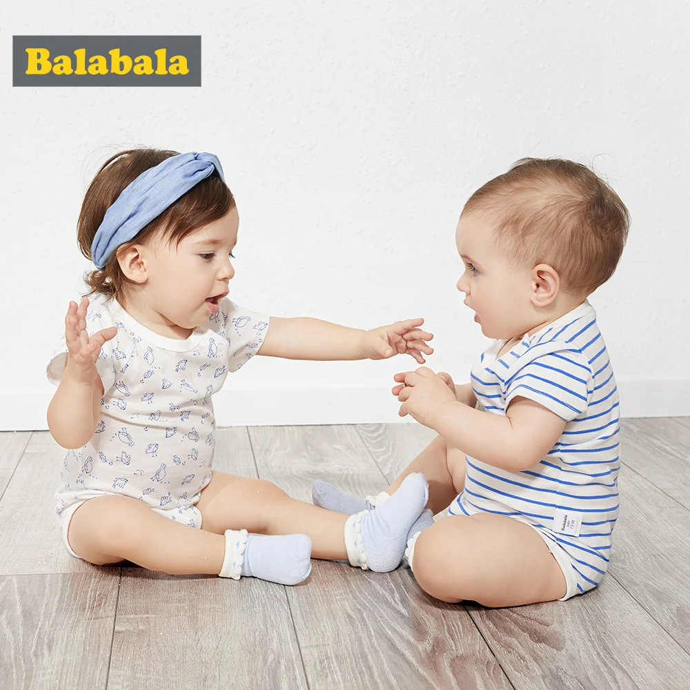 BalabalaBaby/Одежда для новорожденных Детские пижамы Летняя одежда Комбинезоны Одежда