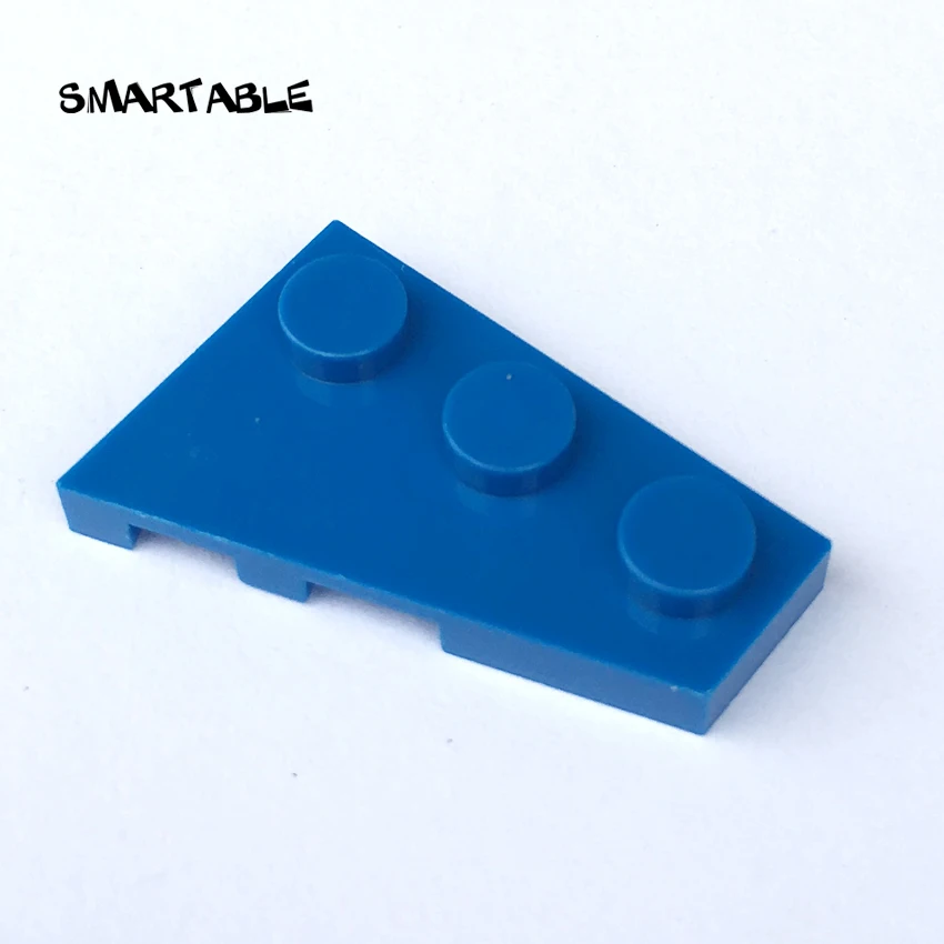 

Smartable Wedge Plate 3x2 Right Building Blocks parts Toys For Kids Creative Compatible All Brands 43722 Technic Toys 50pcs/lot