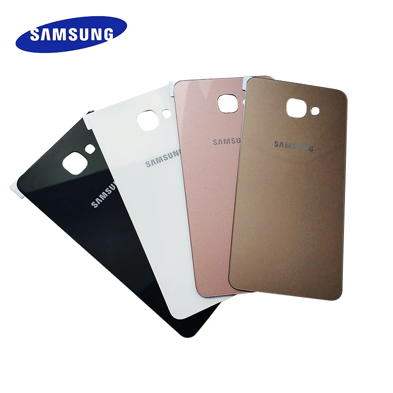 

Original Samsung Galaxy A9 2016 Back Battery Cover 3D Glass Rear Housing Cover Case Replacement For Galaxy A910 A910F back cover