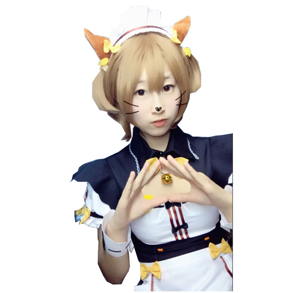 

2017 Nekopara Cosplay Orange Maid Costume