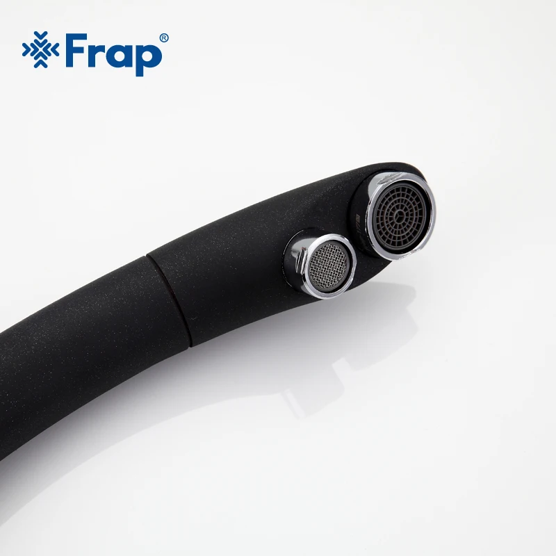  Frap New Arrival Black Kitchen sink Faucet Mixer water Tap 180 Degree Rotation with Water Purificat - 32872147210