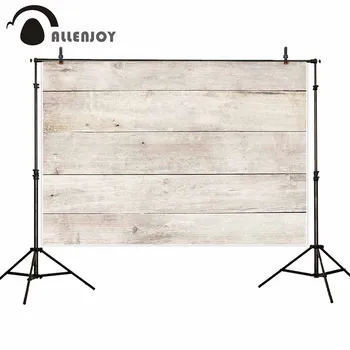 

Allenjoy backdrop for photographic studio Vintage wood board texture background newborn baby shower birthday wedding photocall