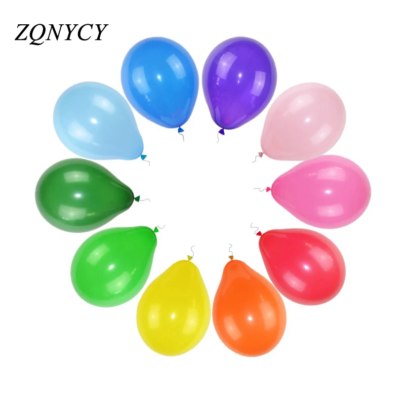 

10pcs 10 Inch Thick 2.2g Latex Balloon Helium Round Balloons Wedding Birthday Party Festival Balloons Inflatable Air Balloon