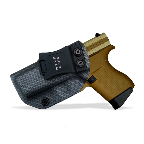 IWB/OWB тактическая кобура из углеродного волокна KYDEX пистолет Glock 19 17 25 26 27 28 43 22 23 31 32 33 внутри скрытый чехол для пистолета - Цвет: Glock26 Left