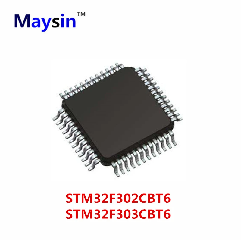 10 шт. STM32F302CBT6 STM32F302CB STM32F302 32F302CB STM32F303CBT6 STM32F303CB STM32F303 32F303CB QFP48 оригинальный