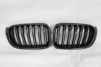 

for BMW x4 f25 f26 single line Carbon fiber Front Car Grill Car grille