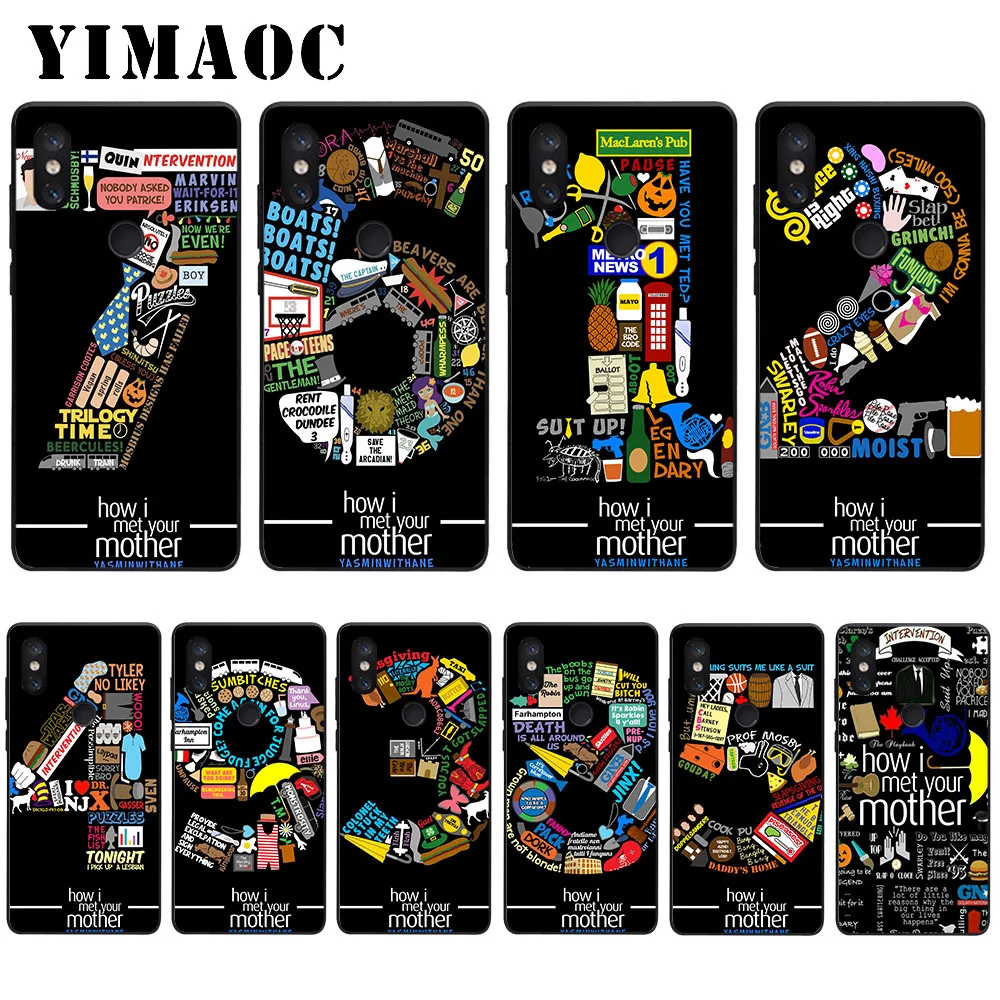 

YIMAOC How I Met Your Mother HIMYM Soft Case for Xiaomi Mi5 Mi5S Mi6 Mi9 Mi8 Lite SE A1 A2 Lite Pocophone F1 MAX 3