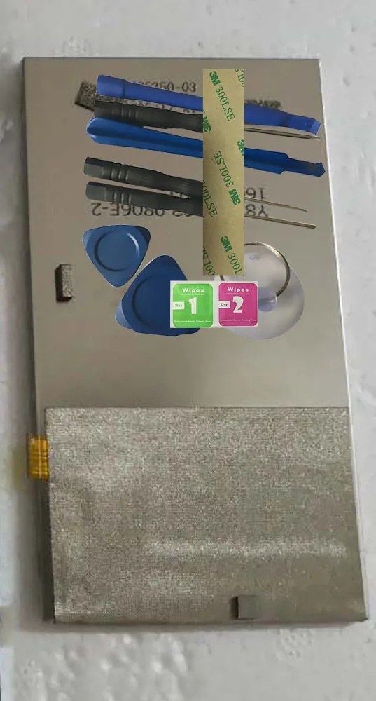 

RYKKZ For FLY FS454 LCD Display No Touch Screen Digitizer Replacement With Tools+3M Sticker