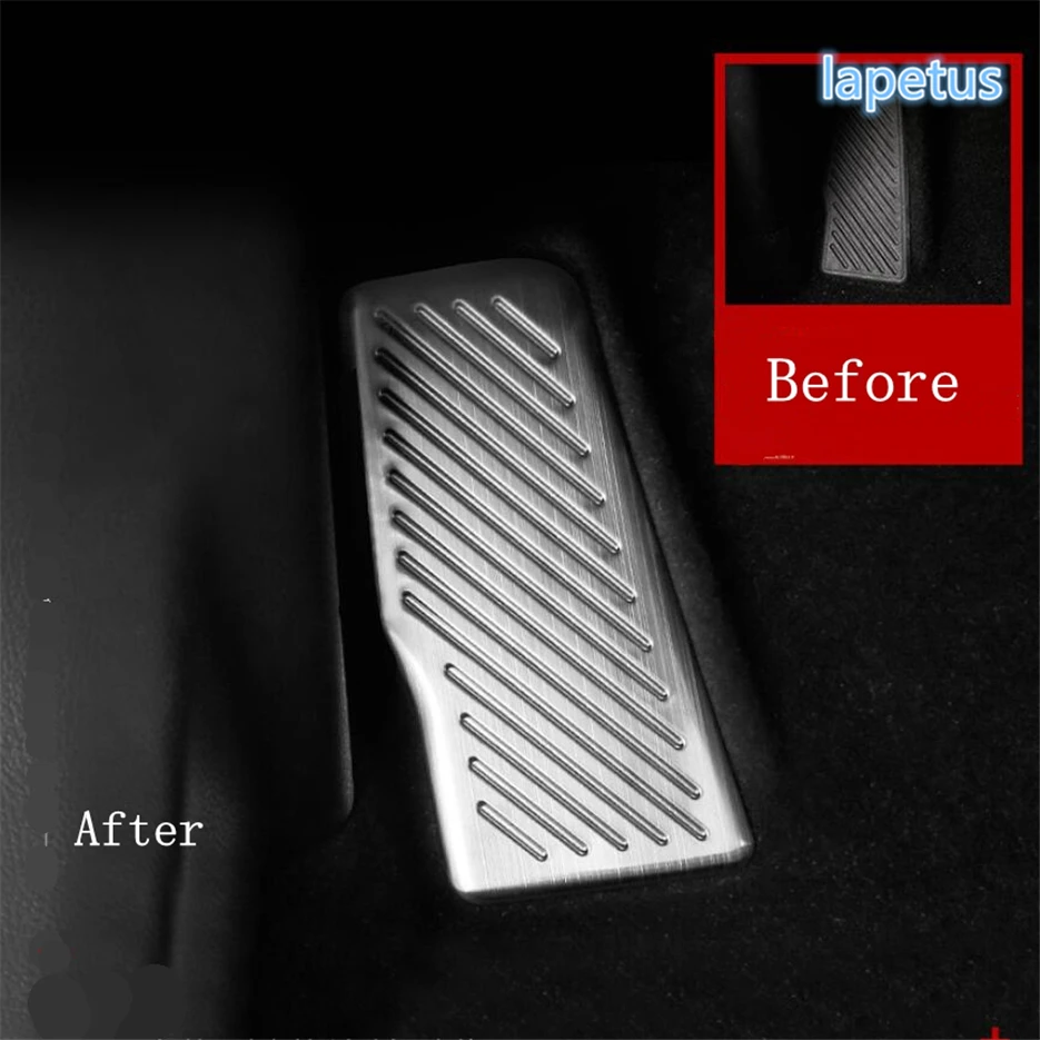 

Lapetus Fit For Toyota Camry 2018 2019 Stainless Steel Left Foot Rest Footrest Pedal Decoration Plate Cover Trim