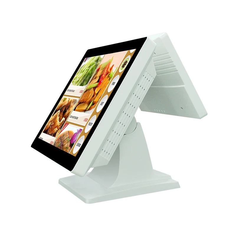 

15" Dual core POS system machine with True Flat touch screen