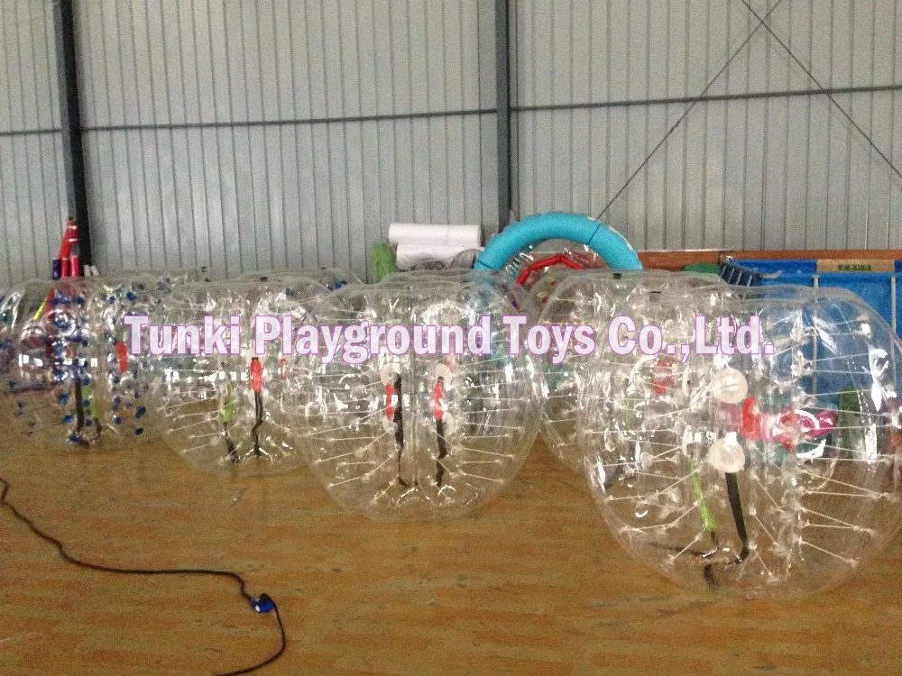 human inflatable soccer bubble wrap for salein Playground from Sports