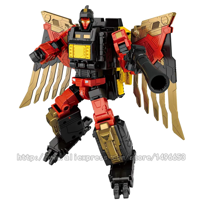 Weijiang NBK 5 в 1, новинка, predaking Devastator, трансформация, фильм, игрушки для мальчиков, большой размер 45 см, робот KO G1, фигурка, модель, детская игрушка