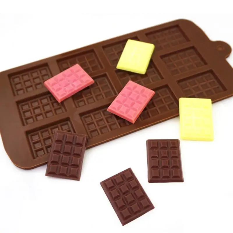 

DIY 12 Grid Waffle Mold Creative Silicone Muffin Cake Waffle Mold Pastry Bakery Baking Tools Bakeware Cookies Mould