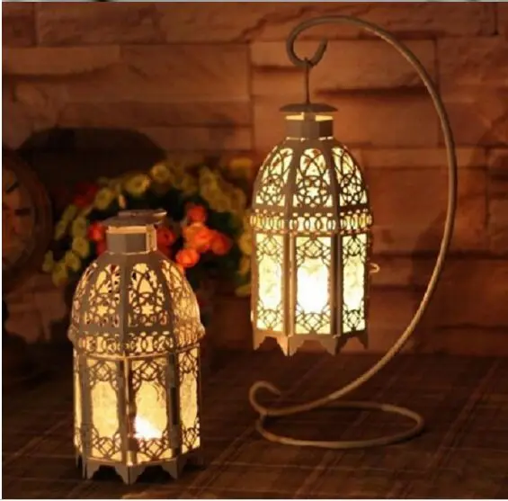 Large Size 9 3 20 5cm Portable Candle Holders Lantern Outdoor Bar
