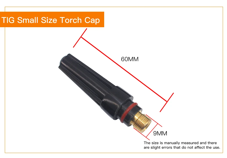 TIG комплектующие сварочных аппаратов WP17 W26 WP18 TIG сварки факел глава короткие средней длины TIG Вернуться Кепки с кольцом