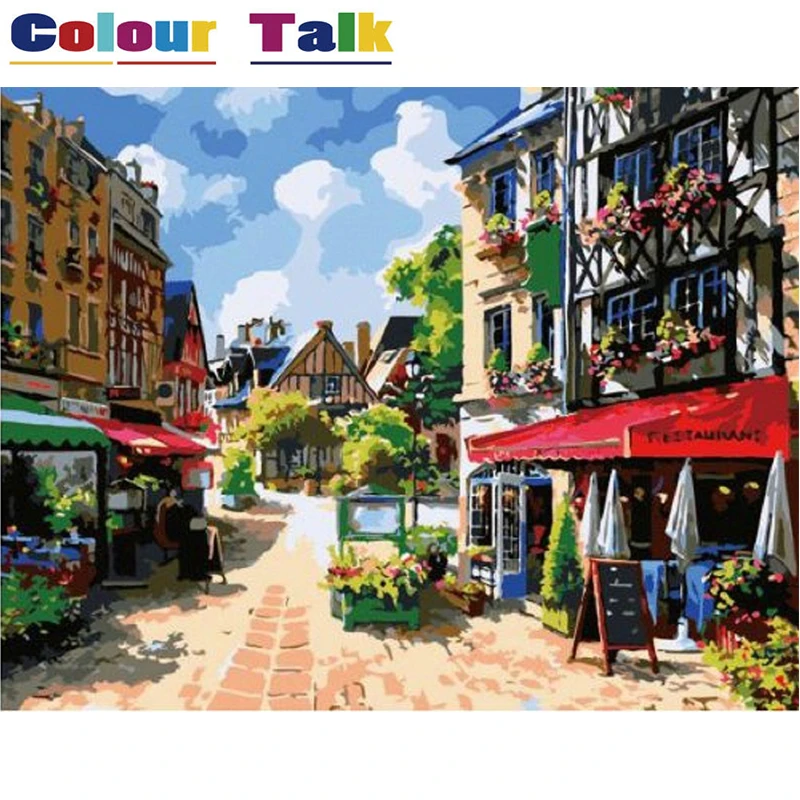

Oil Painting by Numbers Drawing on Canvas Modular for Living Room Pictures Coloring by Numbers Home Decor DIY Poster Art P-0264
