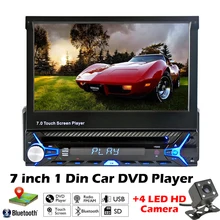 " Поддержка wifi Bluetooth быстрая HD стерео Автомагнитола DVD/MP3/FM/USB DVD сенсорный экран gps 1Din MP5 плеер