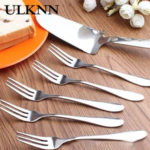 ULKNN торт Ножи нержавеющая сталь Зеркальная полировка взрослых кухня прибор японии корейский стиль расширение зеркало на рукоятке поверхности