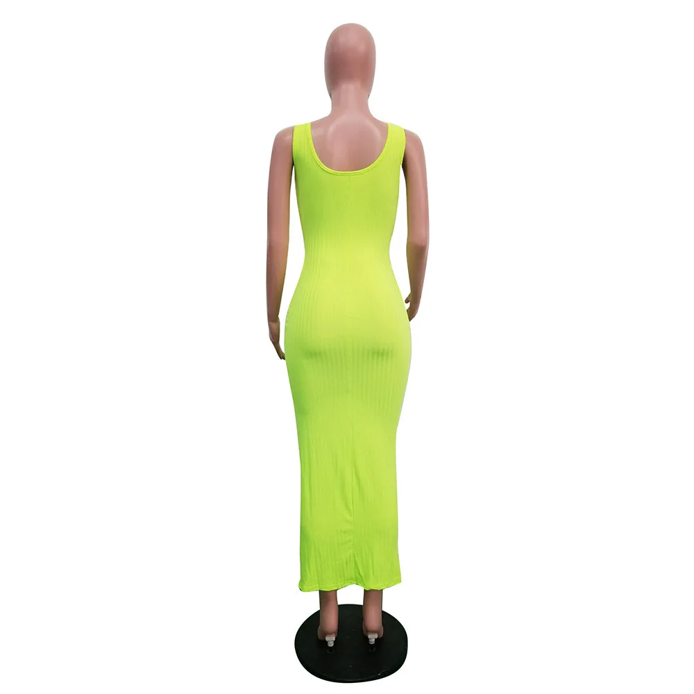 COSYGAL Bodycon ленты Вечерние платья Длинные платья без рукавов Женские однотонные кружевные сексуальные платья женские летние платья Vestidos