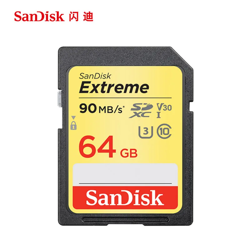 SanDisk SD карты памяти для Камера SD Card 512 GB 256 GB 128 GB 64 GB 32 GB 16 GB флэш-карты компьютера SDXC SDHC U3 U1 4 K для ПК