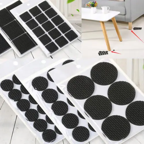 1Lot Soft Anti Slip Mat Furniture Leg Non Slip Rug Felt Pads Sofa Table