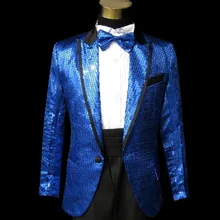 Изготовленный на заказ, чтобы измерить индивидуальный мужской костюм сшитый на заказ, синий воротник мандарина жениха смокинги(куртка+ брюки+ жилет