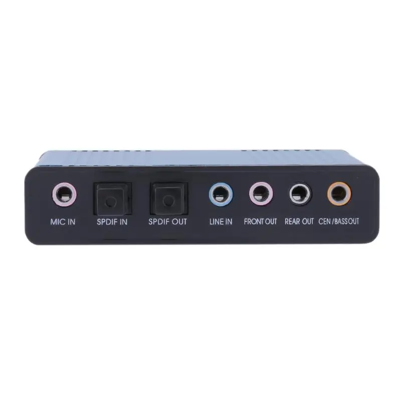 Внешняя звуковая карта USB канал 5 1 7 оптический адаптер для ПК ноутбука|usb sound card|sound