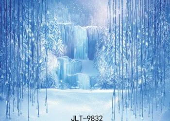 

6x4m SJOLOON Snow photography background Fond studio photo vinyl baby Photo background children photography backdrop