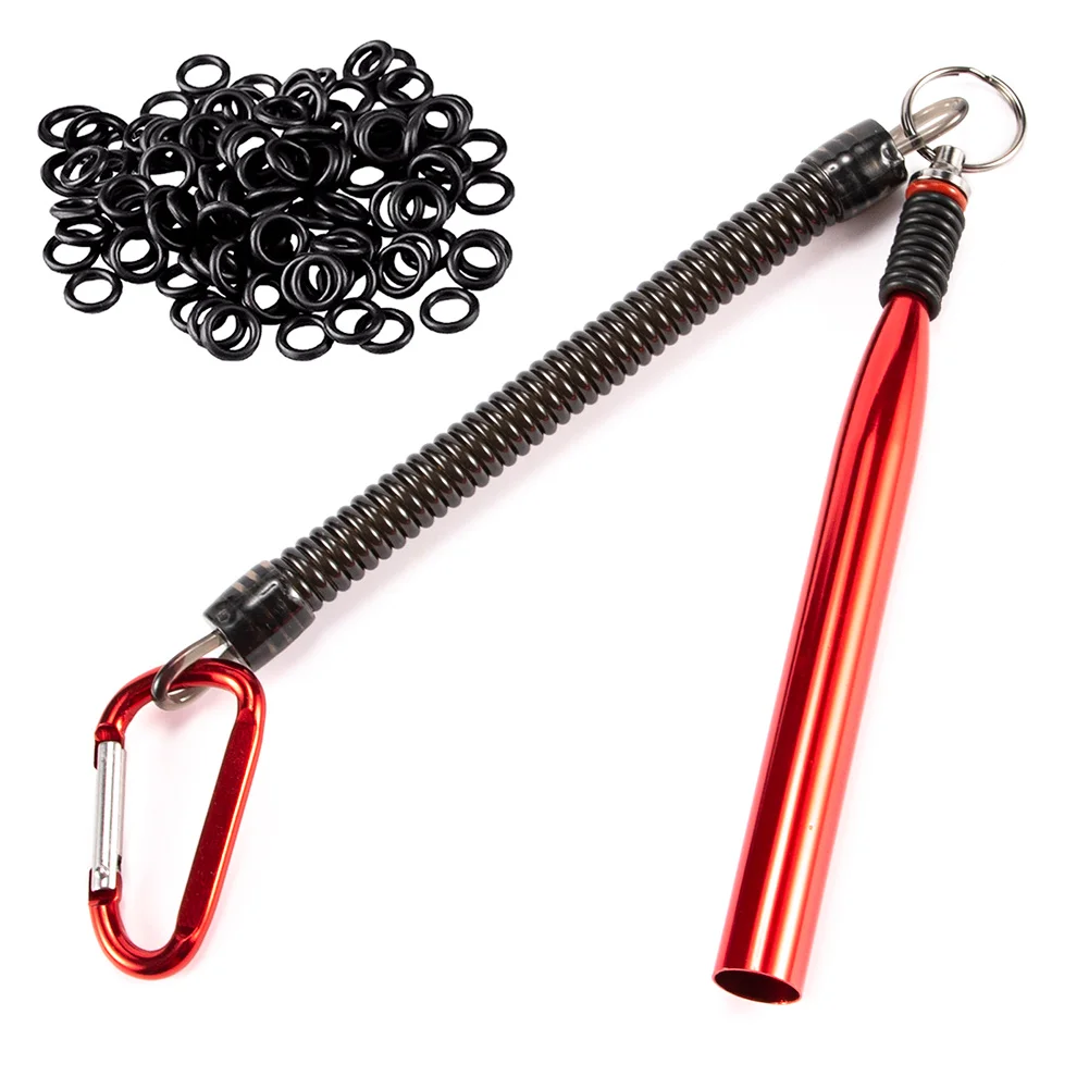 

Wacky Worm Rig Tool with O-Rings for Rigging Plastic Soft Baits Worms MC889