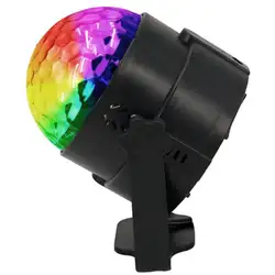 Удаленный Управление 15 Цвета хрустальный магический шар стадии светодиодный стробоскоп лазерного DJ лампы Рождество Лампа проектора для