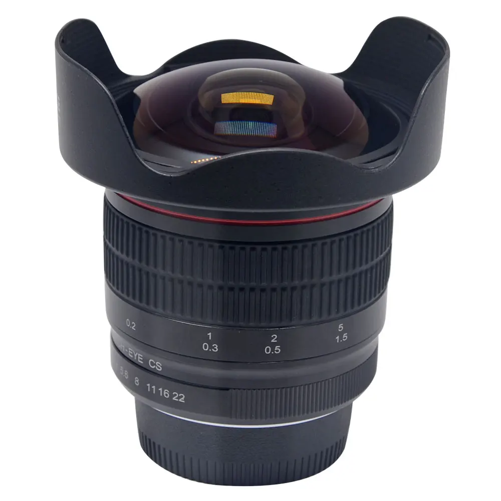 Meike 8 мм F3.5 Ультра HD рыбий глаз ручной объектив для Nikon F крепление D7100 D5300 D750 D3100 D3200 D5100 D90 DSLR камера APS-C/Full-Fram