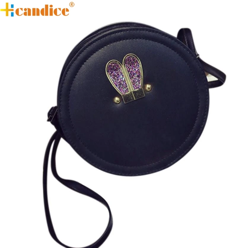 

Hcandice The New Candy Color Rabbit Ears Female Bag Portable Oblique Satchel Best Gift Wholesale Jan3