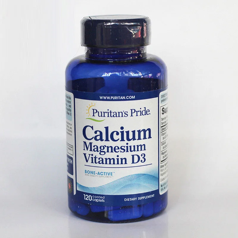 

Free Shipping Calcium Magnesium Vitamin D3 120 pcs