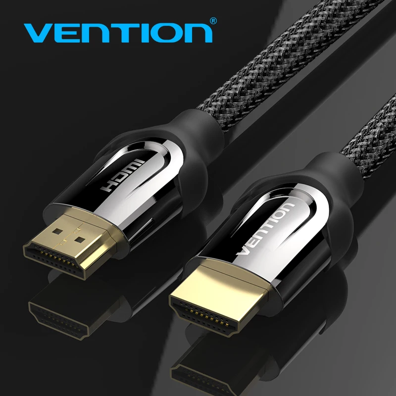 Vention HDMI кабель HDMI к HDMI кабель HDMI 2,0 1,4 4k 3D 60FPS кабель для HD tv lcd ноутбука PS3 проектор компьютерный кабель 1 м 2 м 3 м