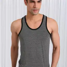 Модальные летние полосы нательная майка