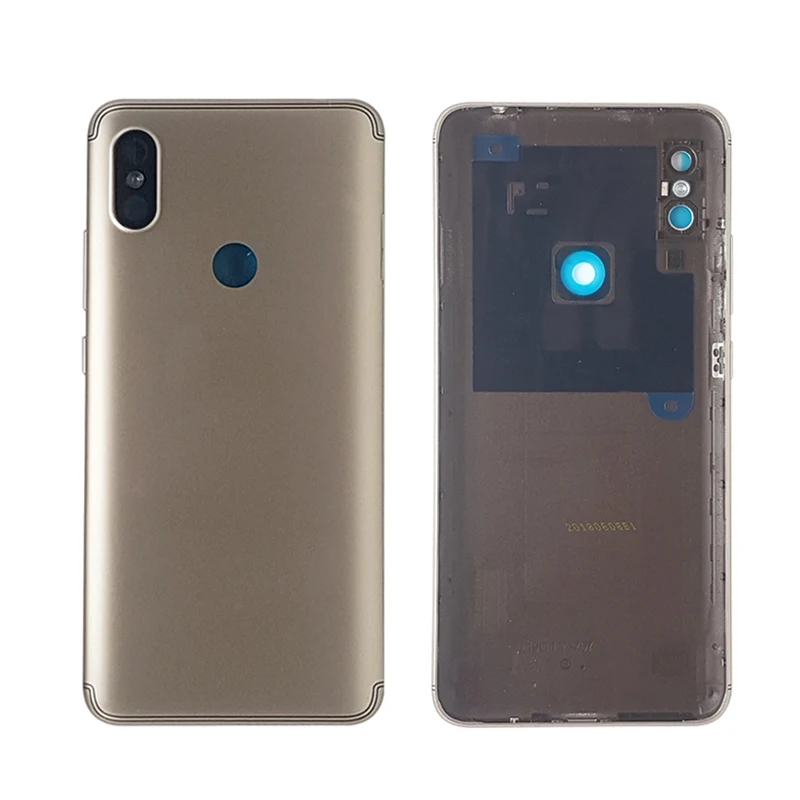 Задняя крышка аккумулятора для Xiaomi Redmi S2/ Y2 задний корпус металлическая задняя