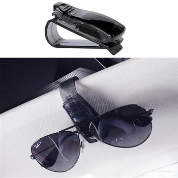 

Car Styling Car Sun Visor glasses Holder Card Ticket Clip for Renault Koleos Clio Scenic Megane Duster Sandero Captur Twingo
