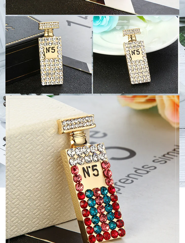 Fashion exquisite hollow full brooch brooch letter pin women's clothing jewelry hot sale Bridesmaid Rhinestone Party Bouquet Brooch Pin04
