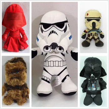 

1 piece 30cm star wars Darth Vader storm trooper Plush Toys Doll For kids Gifts&birthday