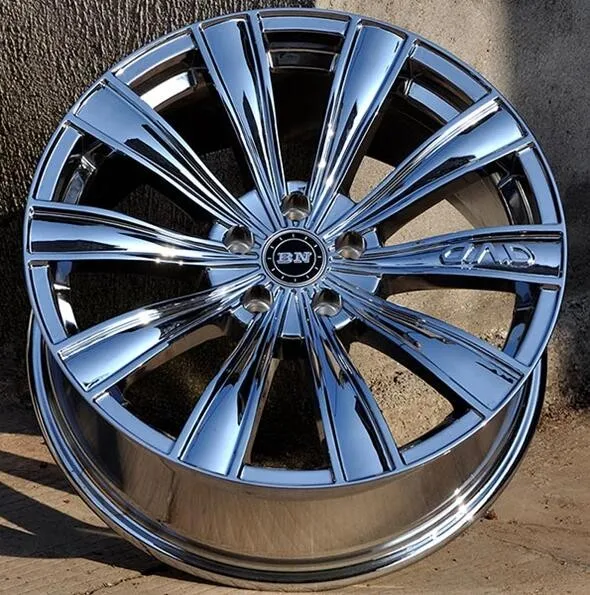 Хром 18x8,0 5x105 5x108 5x112 5x114,3 5x120 стальные диски для автомобиля подходит для Audi volkswagen HONDA BMW