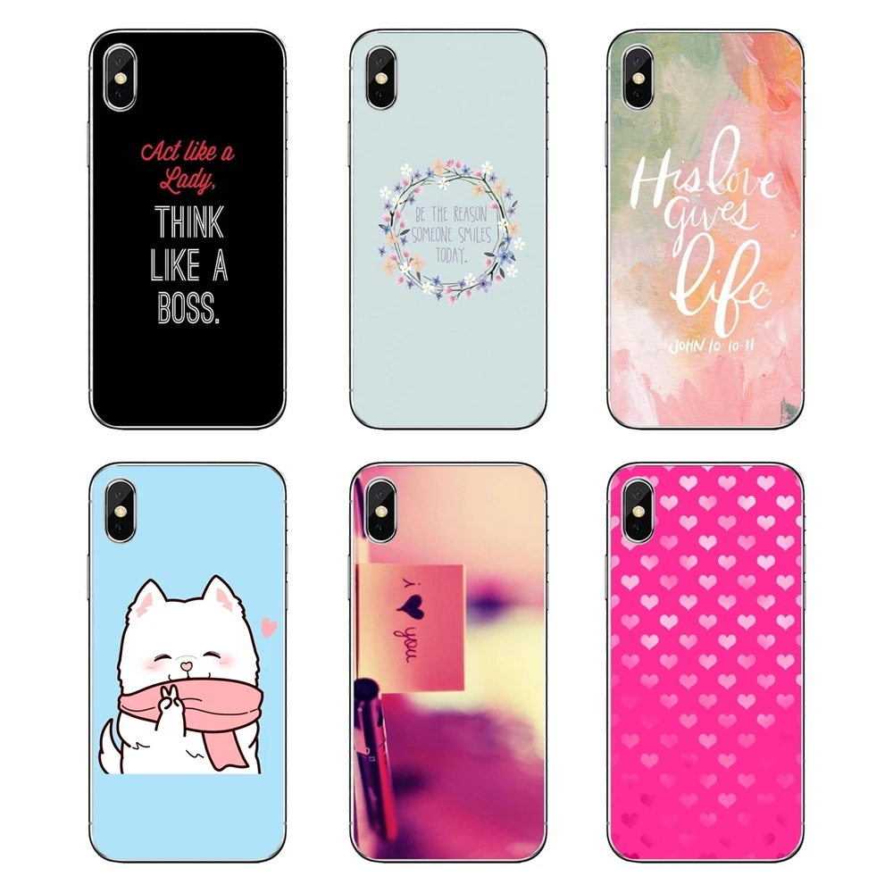 

Silicone Shell Covers For iPod Touch iPhone 4 4S 5 5S 5C SE 6 6S 7 8 X XR XS Plus MAX I Am In Love cute Pictures phone wallpaper