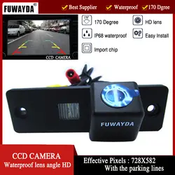 Fuwayda LED Ночное видение 170 ''широкий угол зрения Водонепроницаемый CCD заднего вида автомобиля Камера для Toyota 4runner Land Cruiser prado