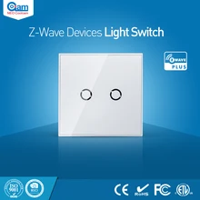 NEO Coolcam Smart Home Z-Wave 2CH EU Wall Switch Sensor Compatible with Z-wave 300 series and 500 series Home Automation