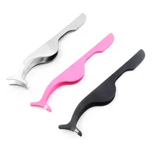 1 шт. Новинка для завивки накладных ресниц нарощенные ресницы тушь аппликатор для удаления стальных пинцетов зажим для макияжа инструмент горячий подарок