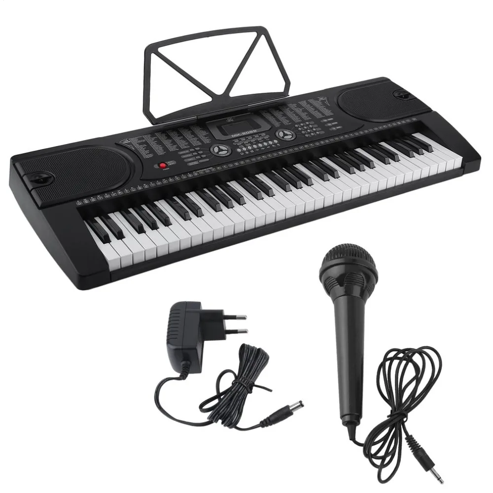 

MK-2089 Multi-Function Digital Piano Electronic Organ With Microphone Bracket Musical Equipment Teaching-type Tool EU Plug