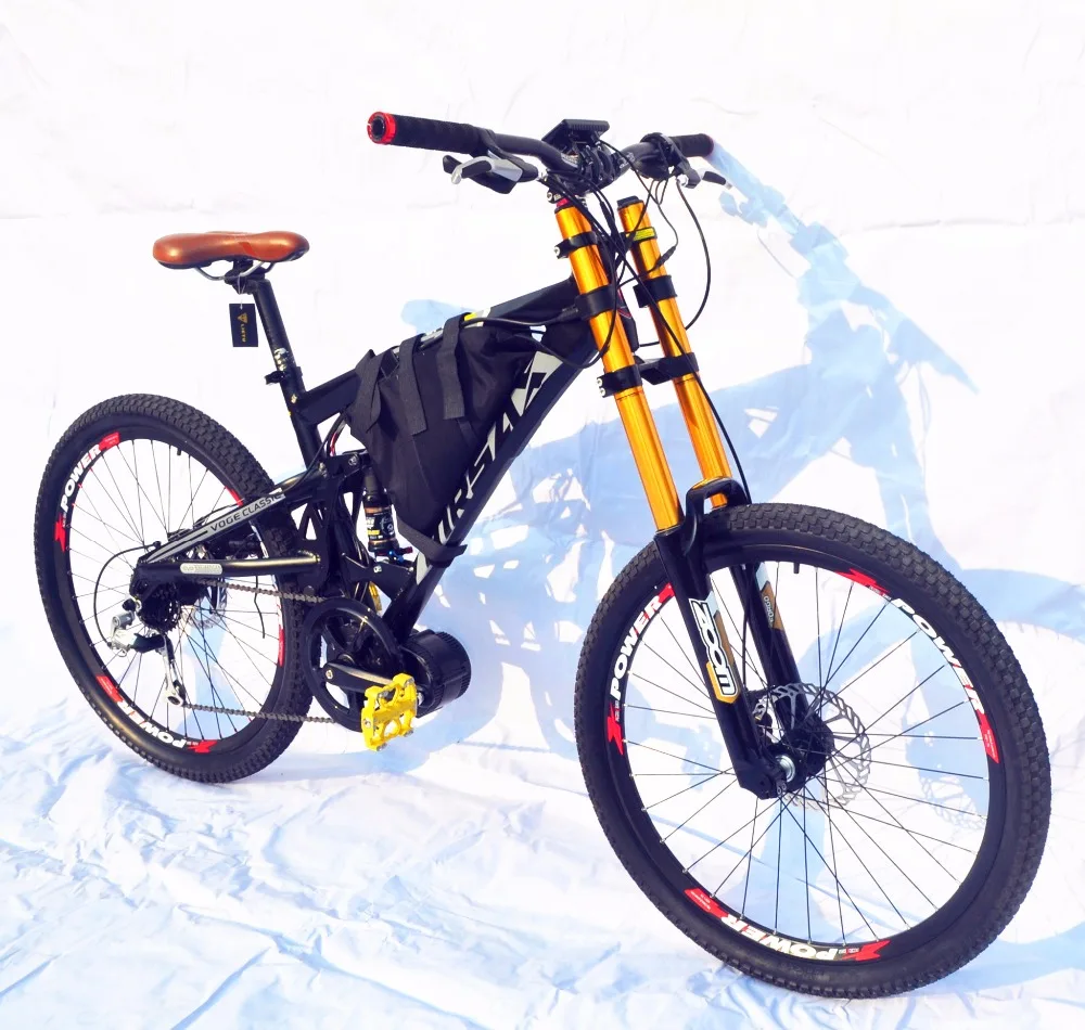 Best Customized version o 26-inch EBIKE  soft tail electric lithium mountain biking all-terrain electric bike 48v 750w /1000w B 1