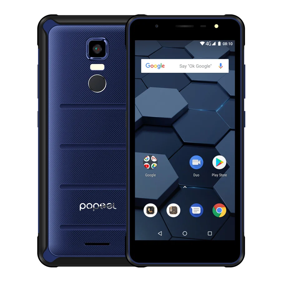 POPTEL P10 NFC Смартфон с 5 дюймовым дисплеем четырёхъядерным процессором ОЗУ 4 Гб ПЗУ 64